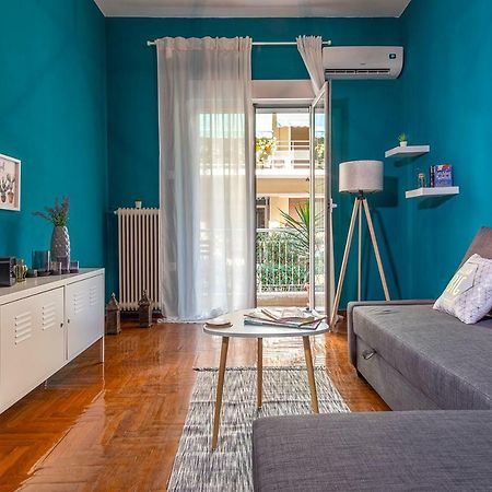 Appartement Colourful Apt,Airport Line,6 Min Metro,300 Mbps! à Athènes Extérieur photo